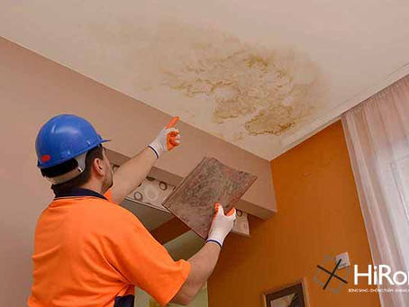 Nguyên nhân và cách khắc phục khi trần nhà bị dột thấm