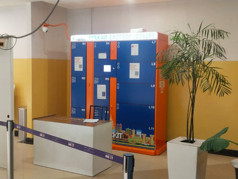 Baggage Lockers Live at Nexus Galleria Mall Punjagutta.