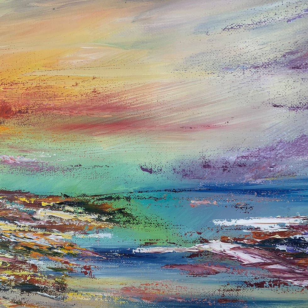 Thumbnail: Sunset Expressions I  | 20"x10"