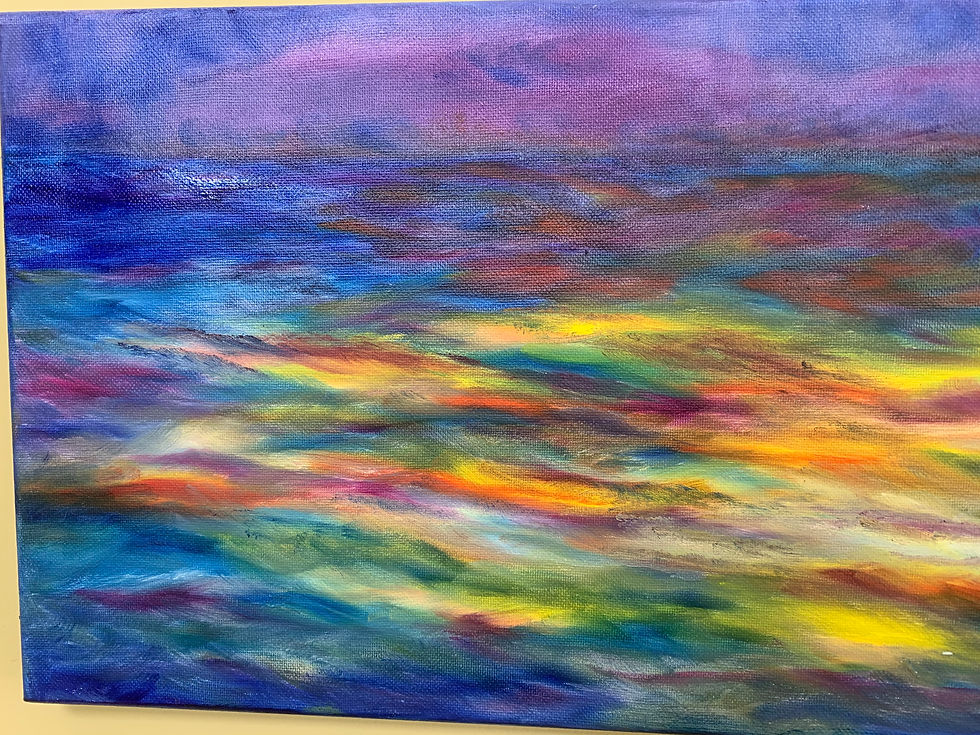 Thumbnail: Sunset Reflections | 20"x10"