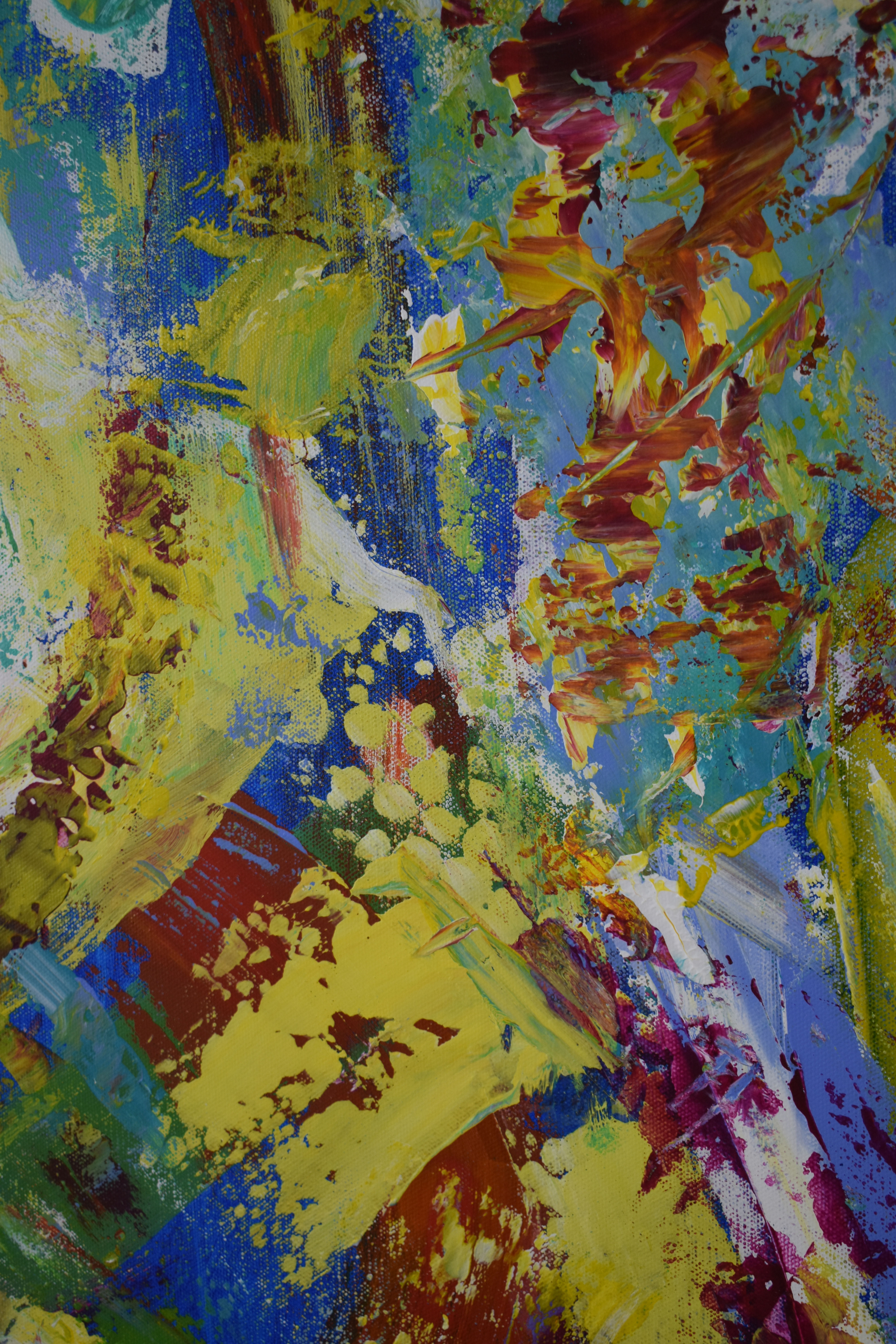 Blue Dance | 24"x 48"