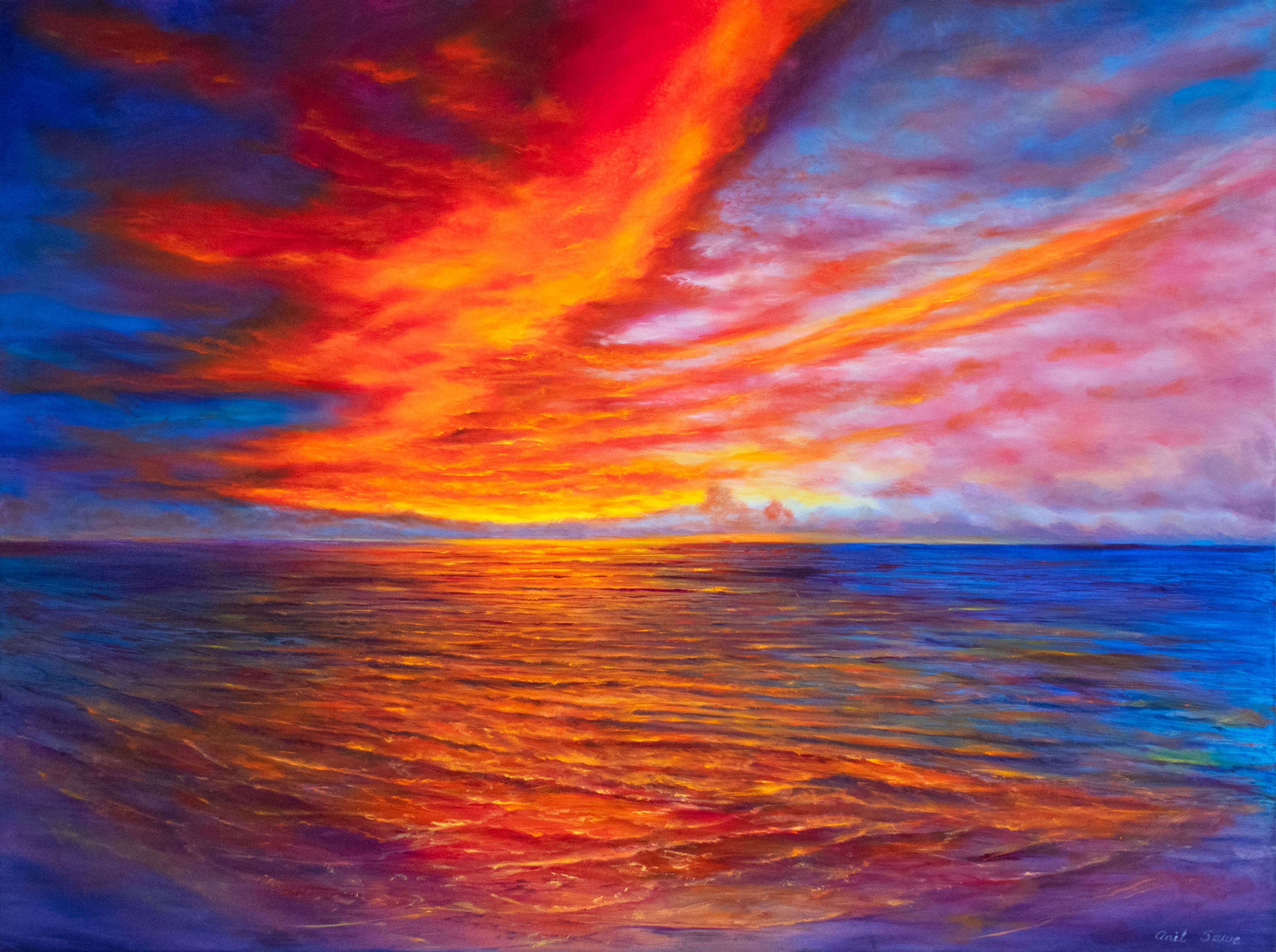 Radiance Unbounded | 48" x 36"
