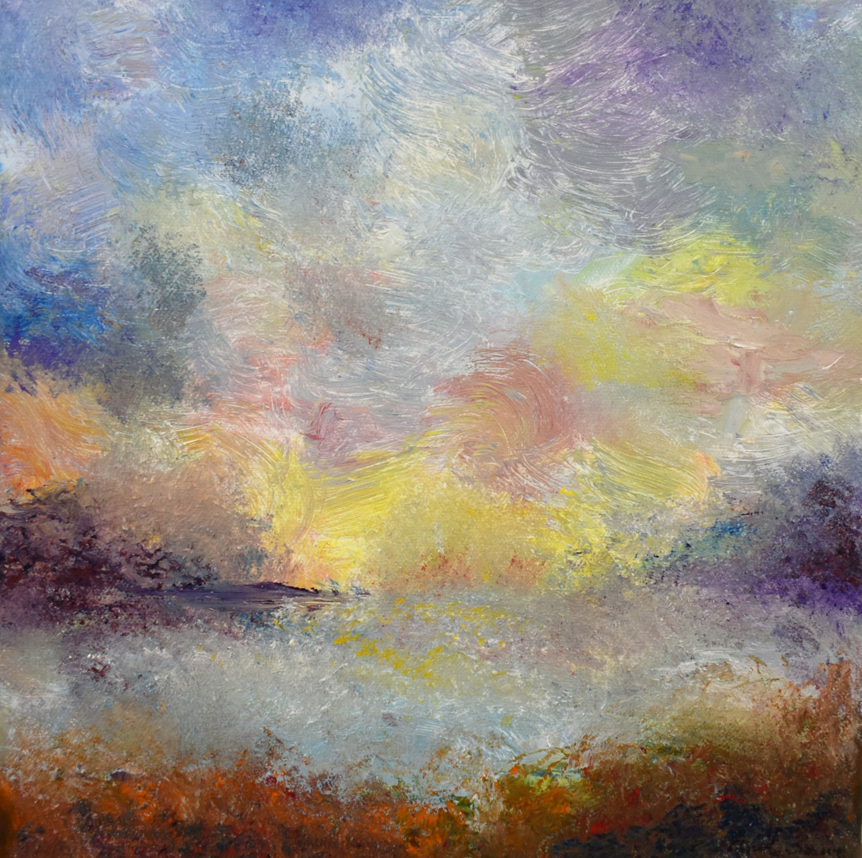 Sunset Burst | 12"x 12"