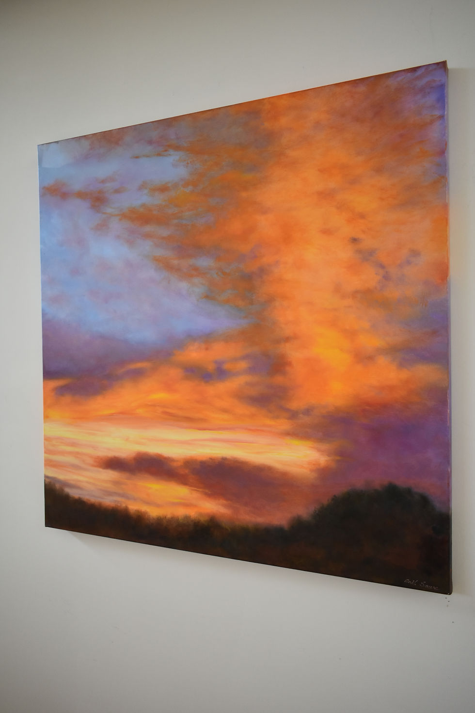 Thumbnail: Surge of Orange | 36"x36"