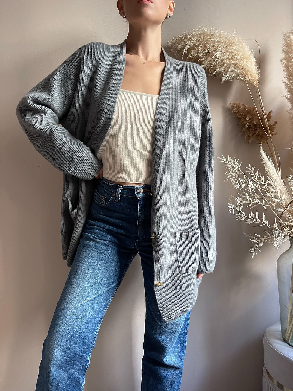 Thumbnail: MaxiCardigan Wool &amp; Cashmere