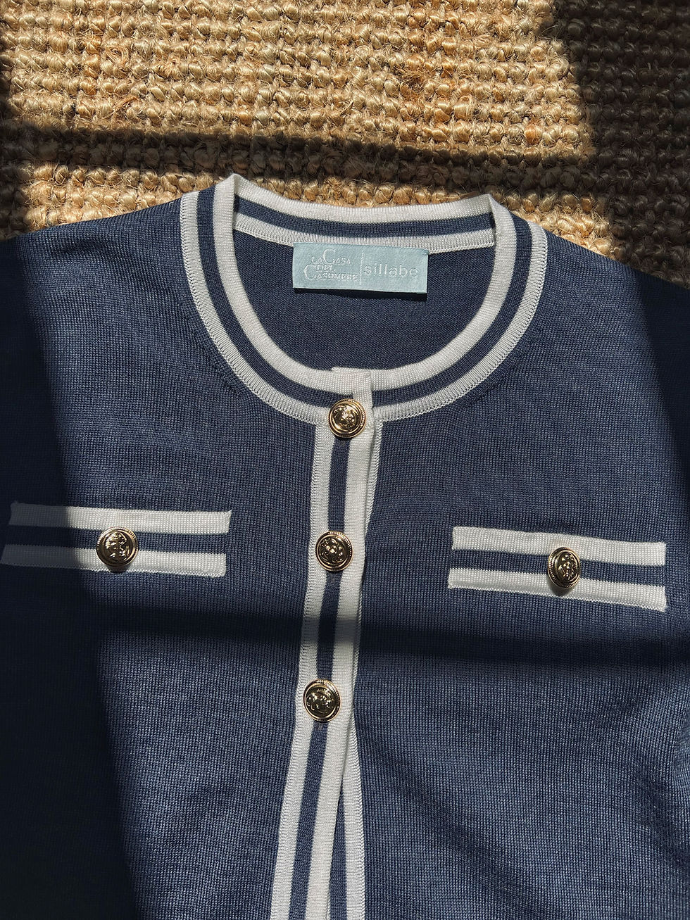 Miniatura: Cardigan Marinière Biarritz