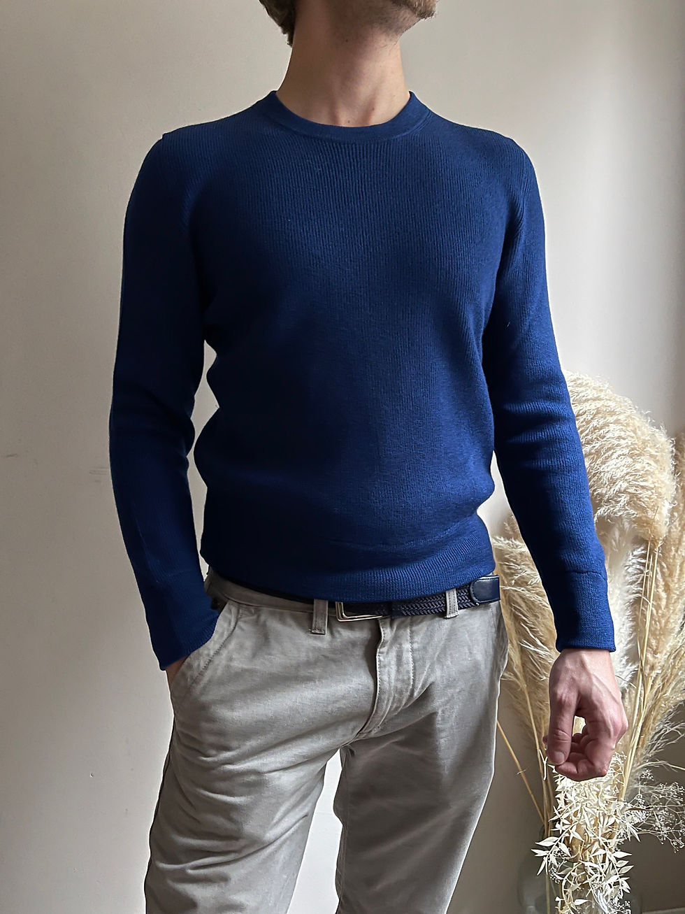 Thumbnail: Extrafine Wool Crew Neck Sweater