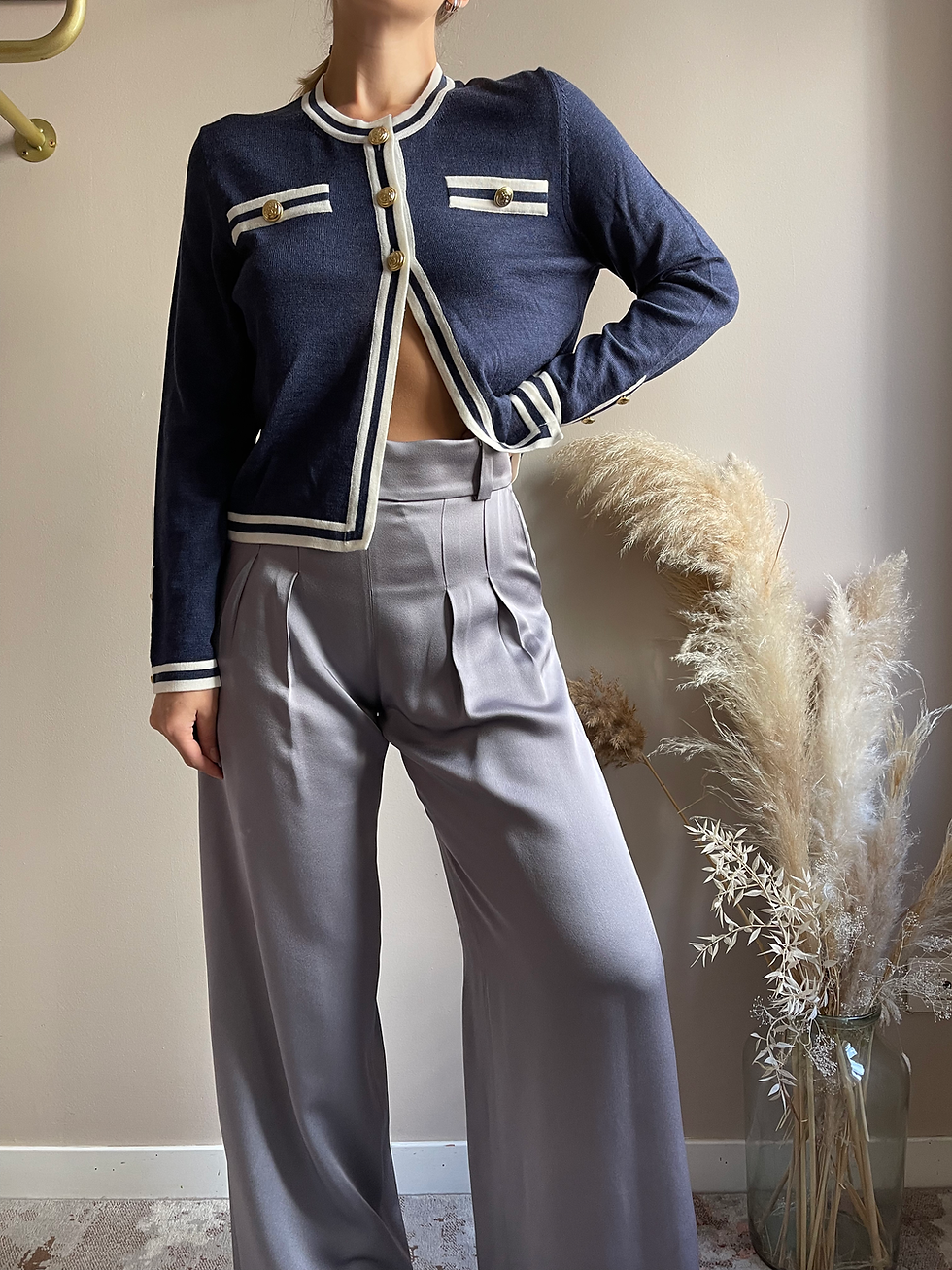 Miniatura: Cardigan Marinière Biarritz