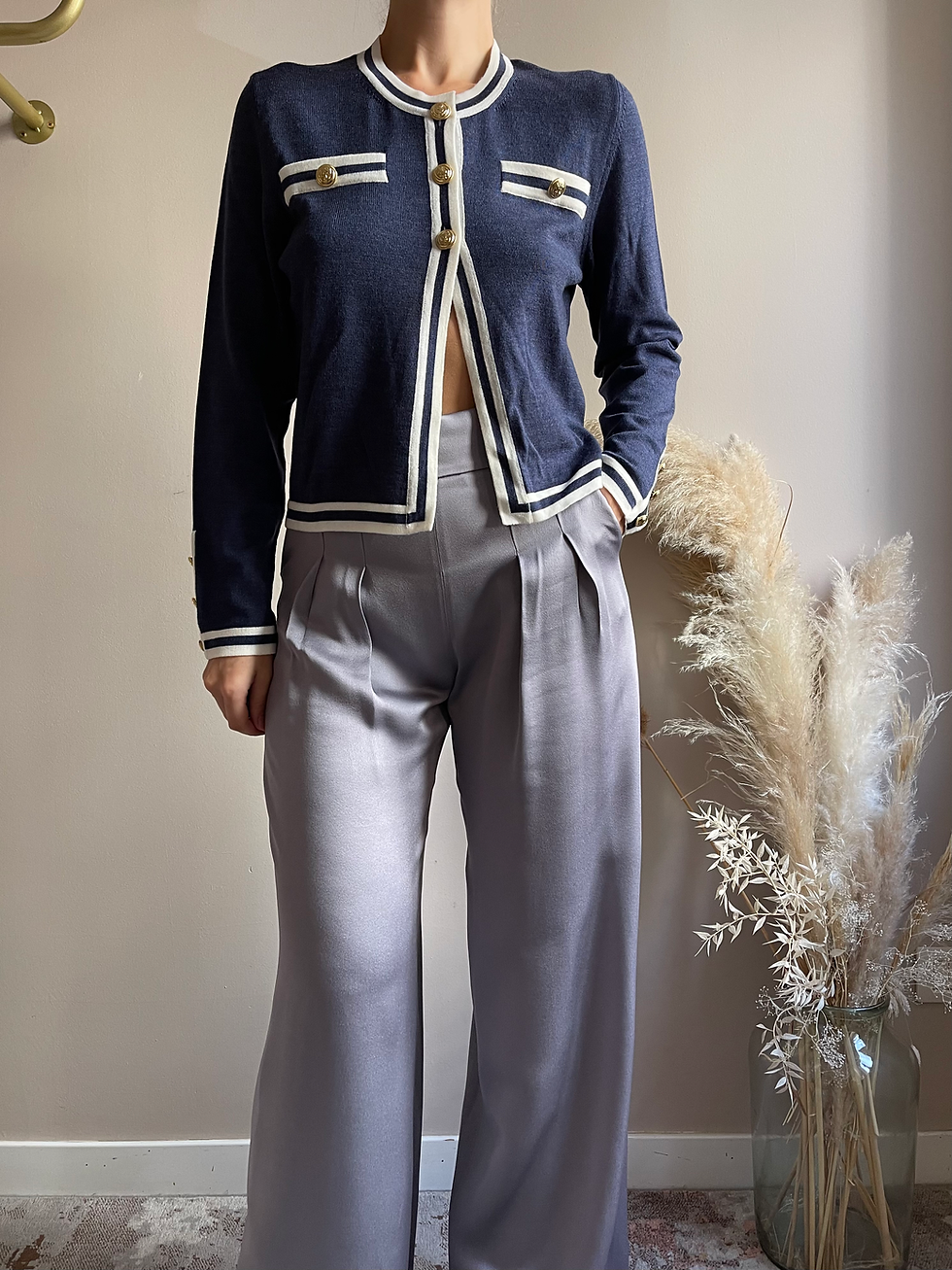 Miniatura: Cardigan Marinière Biarritz