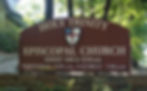 Holy Trinity Front Sign
