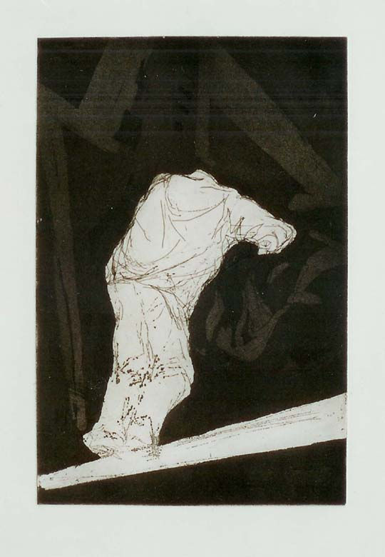 "Vertige", eau-forte