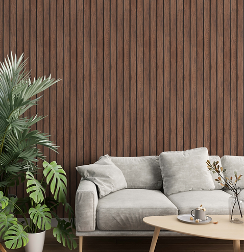 Charcoal Louver Wall Panel