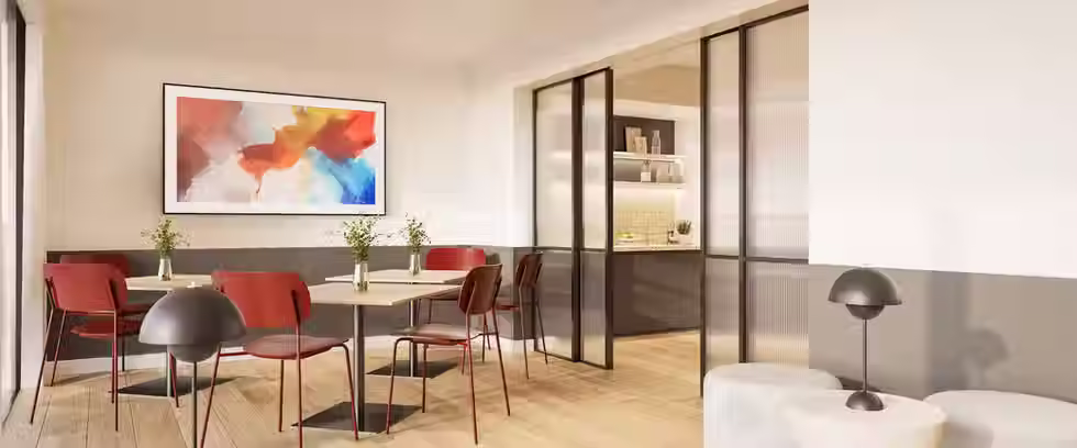 41 Moorgate communal space