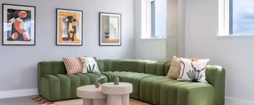A lounge space at Runway East Borough High Street