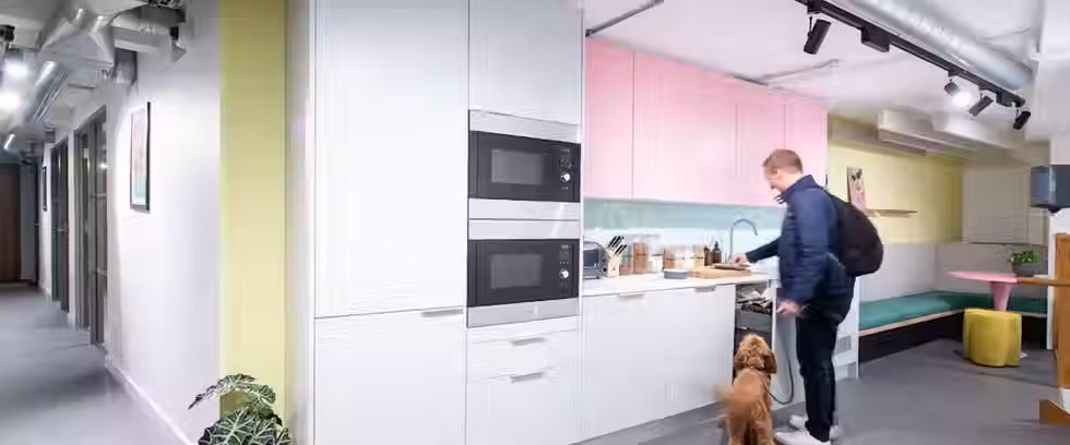 Runway East kitchen space