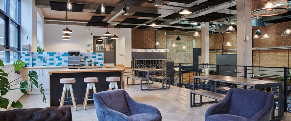 Techspace Shoreditch communal space