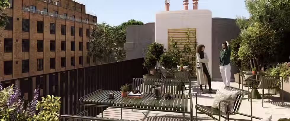 25 Bruton Street outdoor terrace