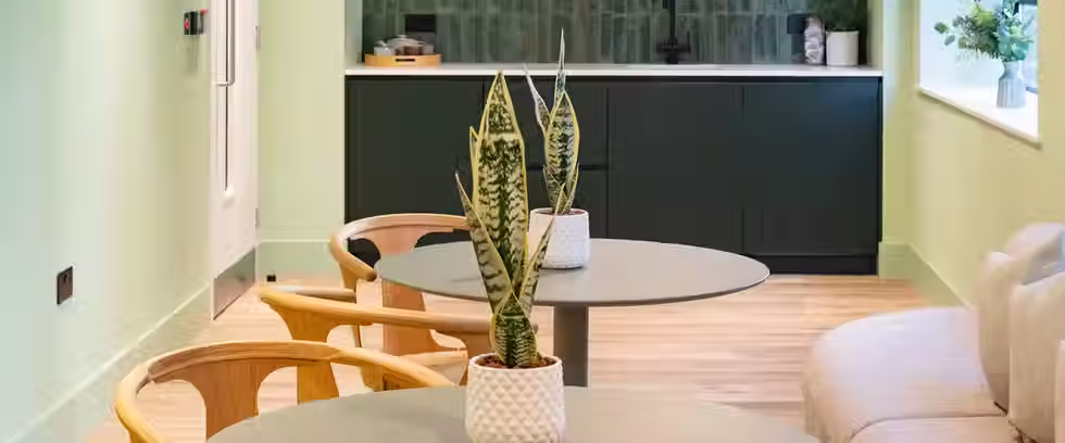 A workspace in The Nest