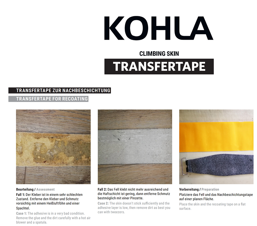 Thumbnail: Kohla Splitboard Skin Glue Repair