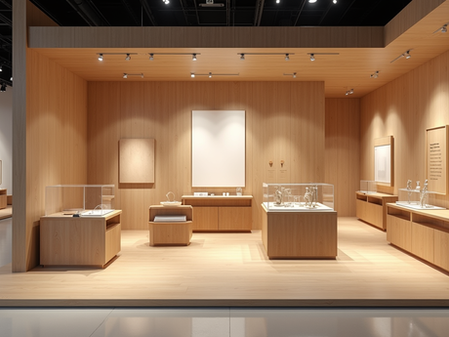 Elegance and Durability with Wooden Exhibition Stands: Maxima Wooden Exhibition Stands