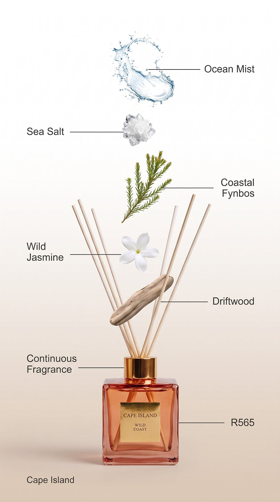 Thumbnail: Cape Island - Wild Coast Diffuser 50 ml