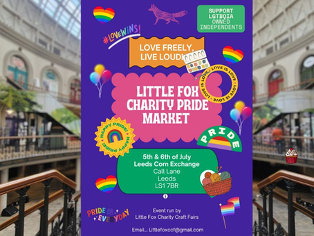 Little Fox Charity Craft Fair; ONE WEEK TO GO! (Quick Read)