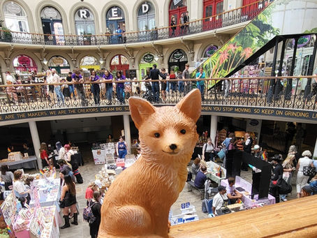 A Day at the Art Fair; Sales, Friendly Crafters and a Bearded Dragon