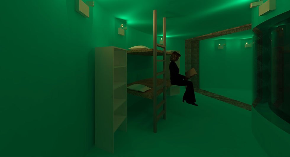 Interior View Night