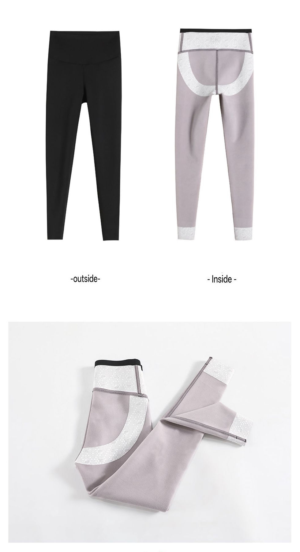Thumbnail: Shark Barbie High-Waist Fleece Pants