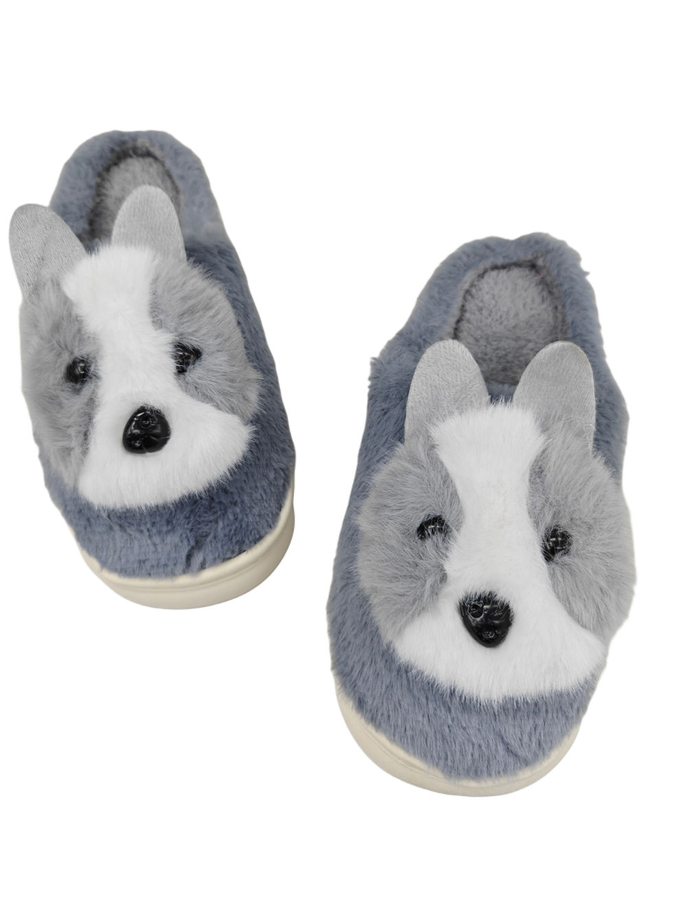 Thumbnail: Women's Winter Fur Slippers, Ultra-Soft Plush Lining, Indoor Outdoor Use