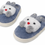 Thumbnail: Grey  Colour Fancy Winter Fur Slippers