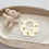 Thumbnail: Adorable Cartoon Petal-Shaped Cotton Drool Cloth Muslin Bib