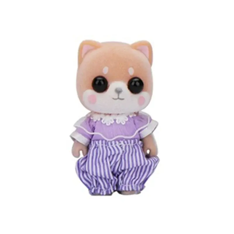 Thumbnail: Miniature Dollhouse Rabbit Family Critters – DIY Playset for Kids