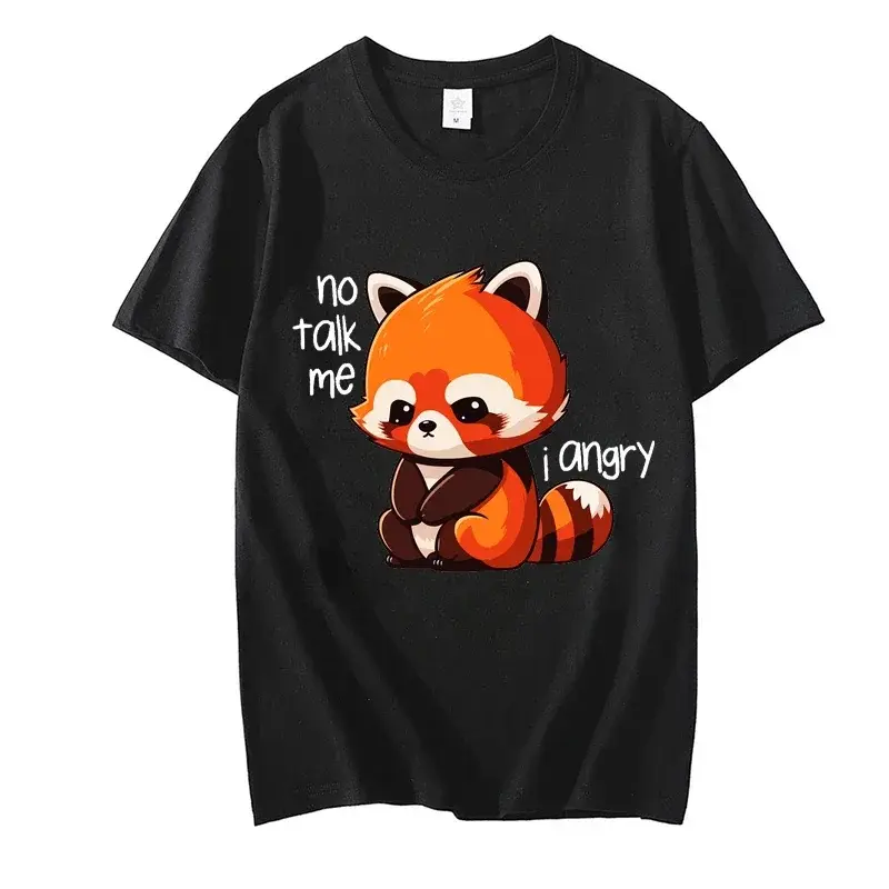 Thumbnail: "No Talk Me I Angry" Red Panda T-Shirt