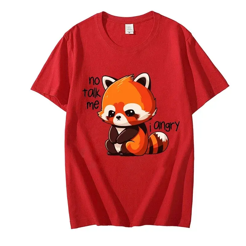 Thumbnail: "No Talk Me I Angry" Red Panda T-Shirt