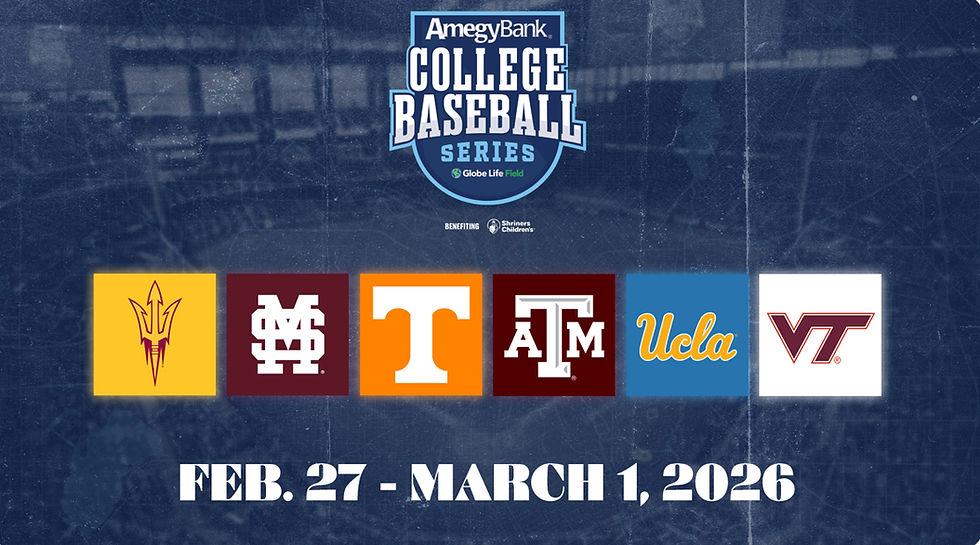 Tennessee Baseball Set for High-Profile Test at Globe Life Field
