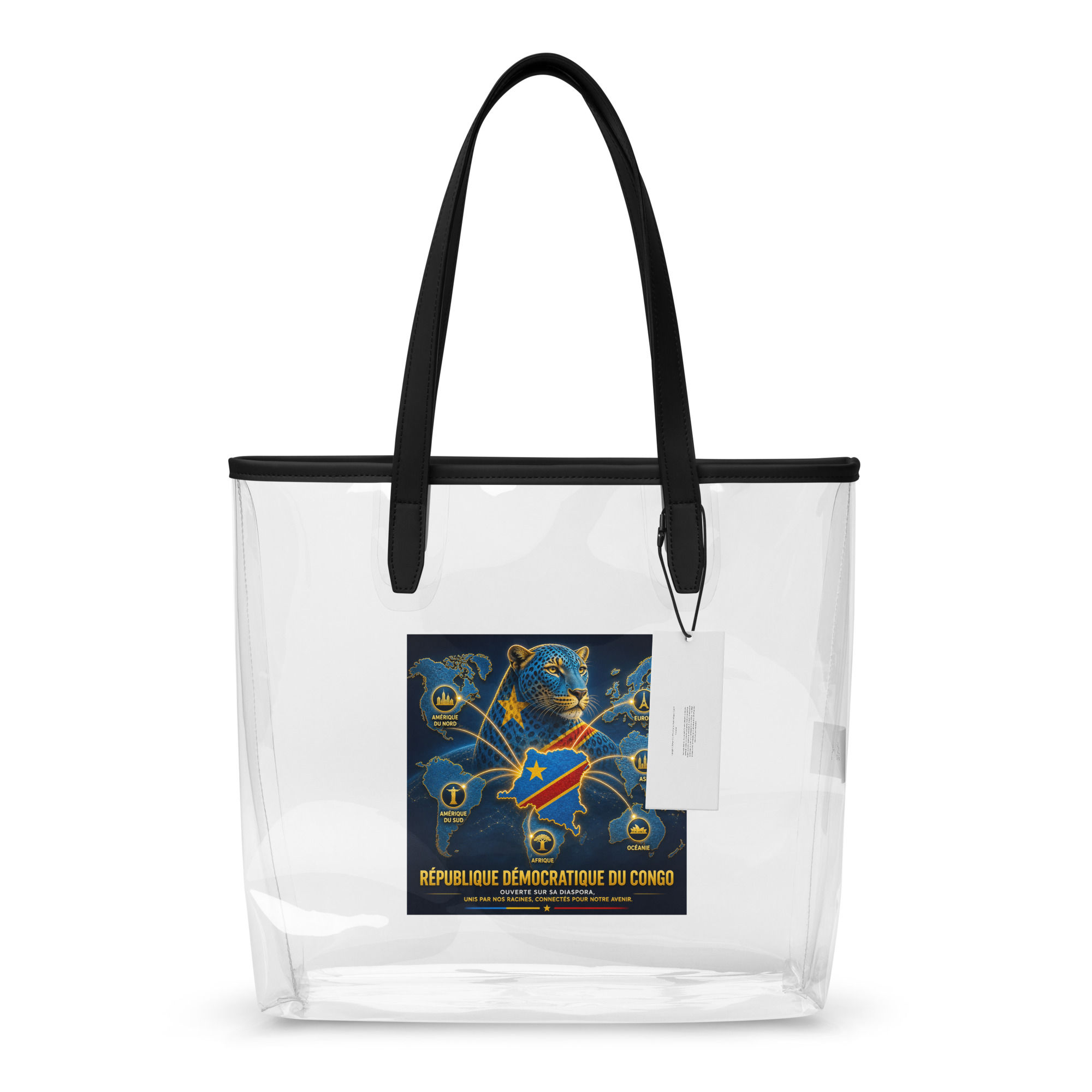 Sac fourre-tout transparent - Agence Diaspora Congolaise (Kinshasa)