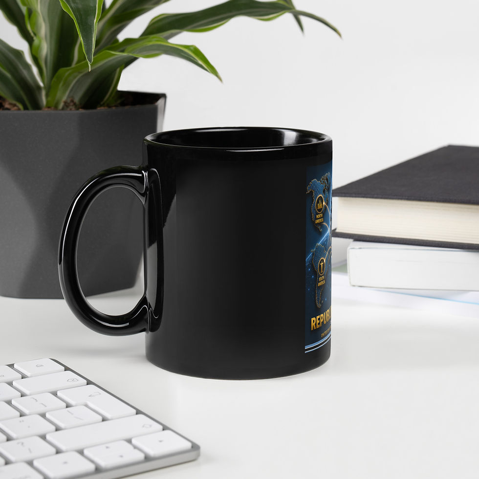 Thumbnail: Black Glossy Mug - Botswana Diaspora Agency
