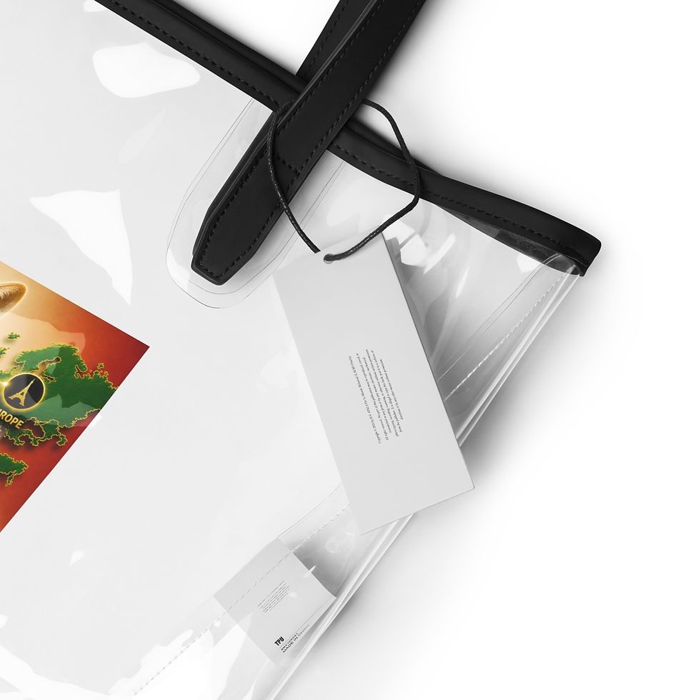 Thumbnail: Clear tote bag - Algerian Diaspora Agency