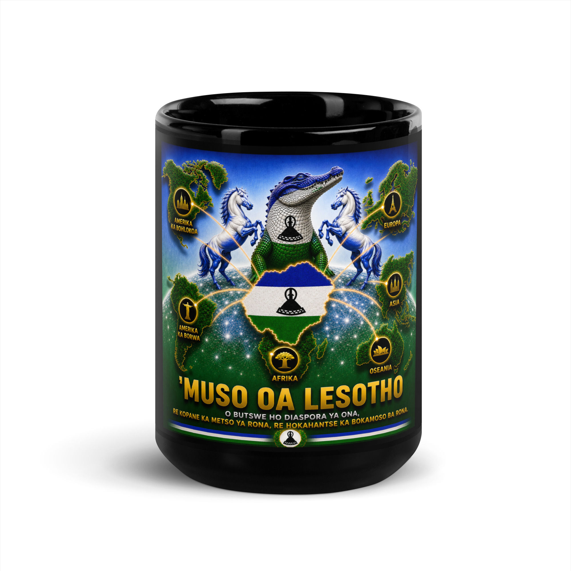 Komiki e ntšo e benyang - Setsi sa Diaspora sa Basotho