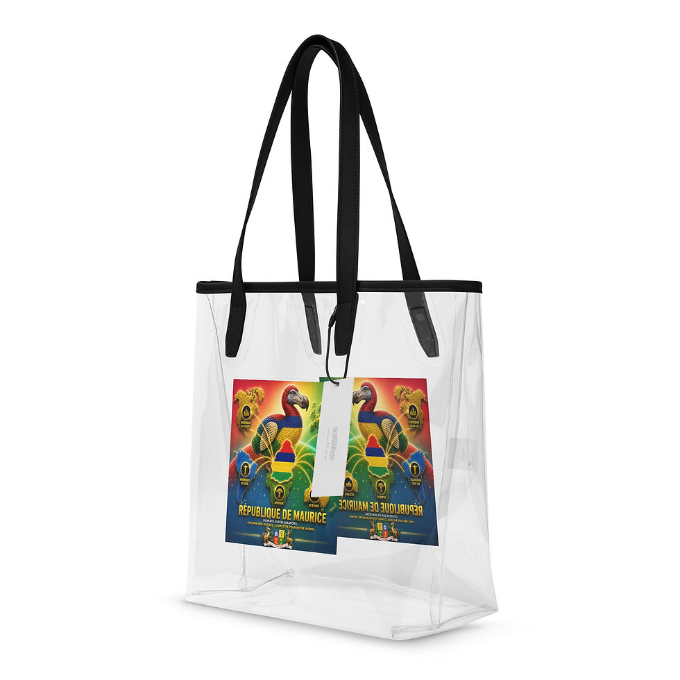 Thumbnail: Sac fourre-tout transparent - Agence Diaspora Mauricienne