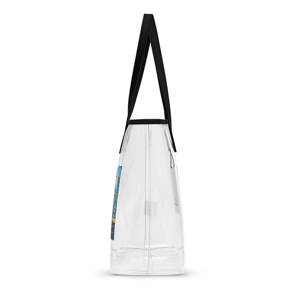 Thumbnail: Clear tote bag - Congolese Diaspora Agency (Kinshasa)