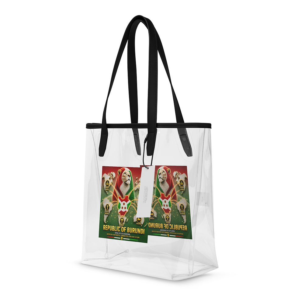 Thumbnail: Clear tote bag - Burundian Diaspora Agency