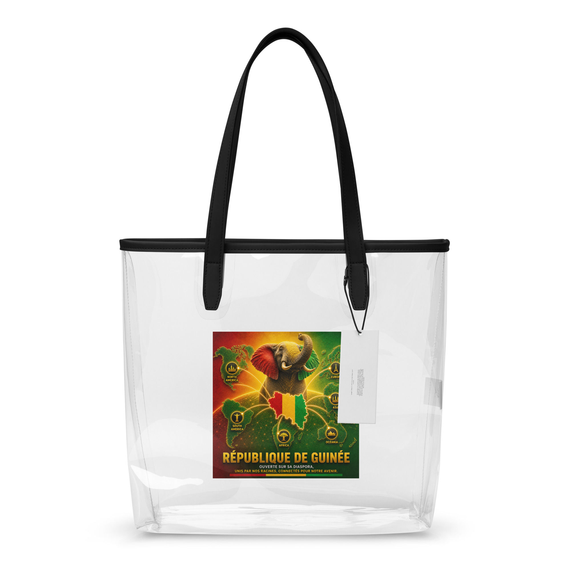 Sac fourre-tout transparent - Agence Diaspora Guinéenne