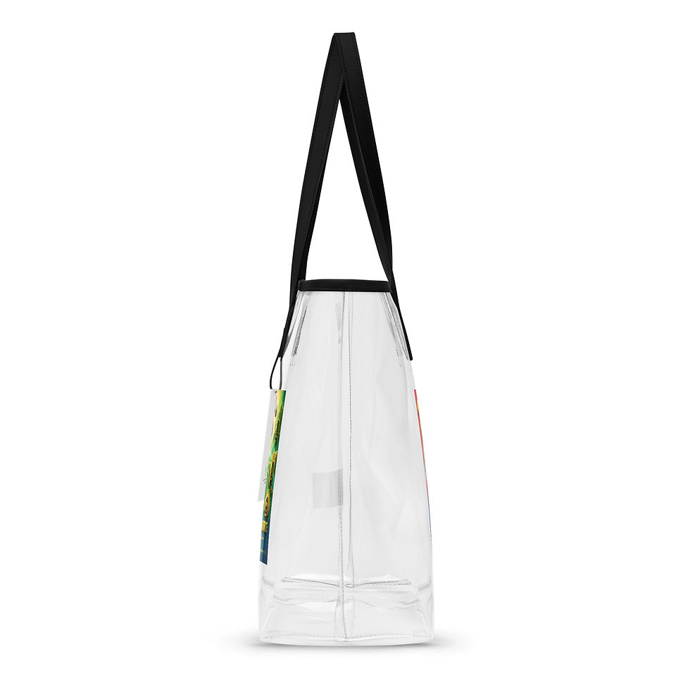 Thumbnail: Sac fourre-tout transparent - Agence Diaspora Mauricienne