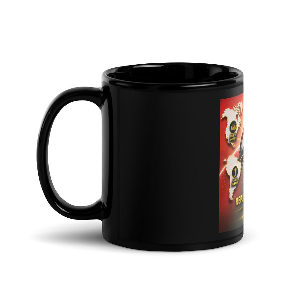 Thumbnail: Black Glossy Mug - Sudanese Diaspora Agency