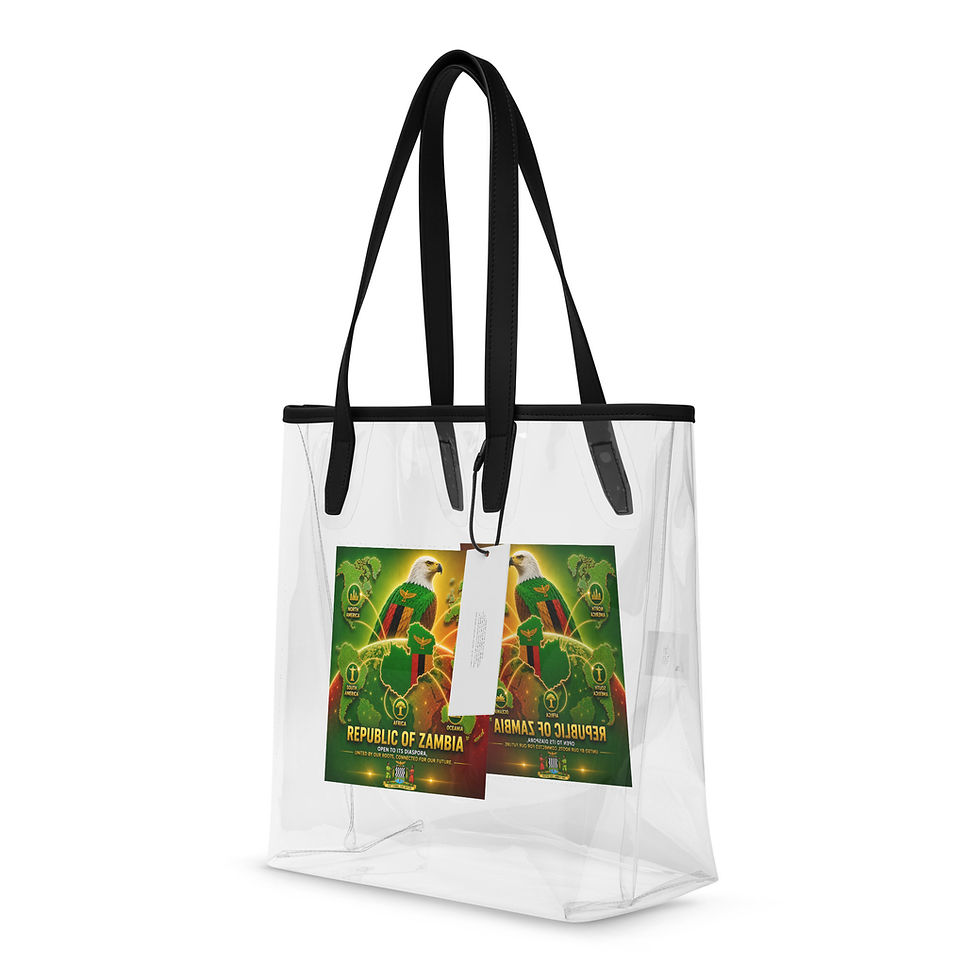 Thumbnail: Clear tote bag - Zambian Diaspora Agency