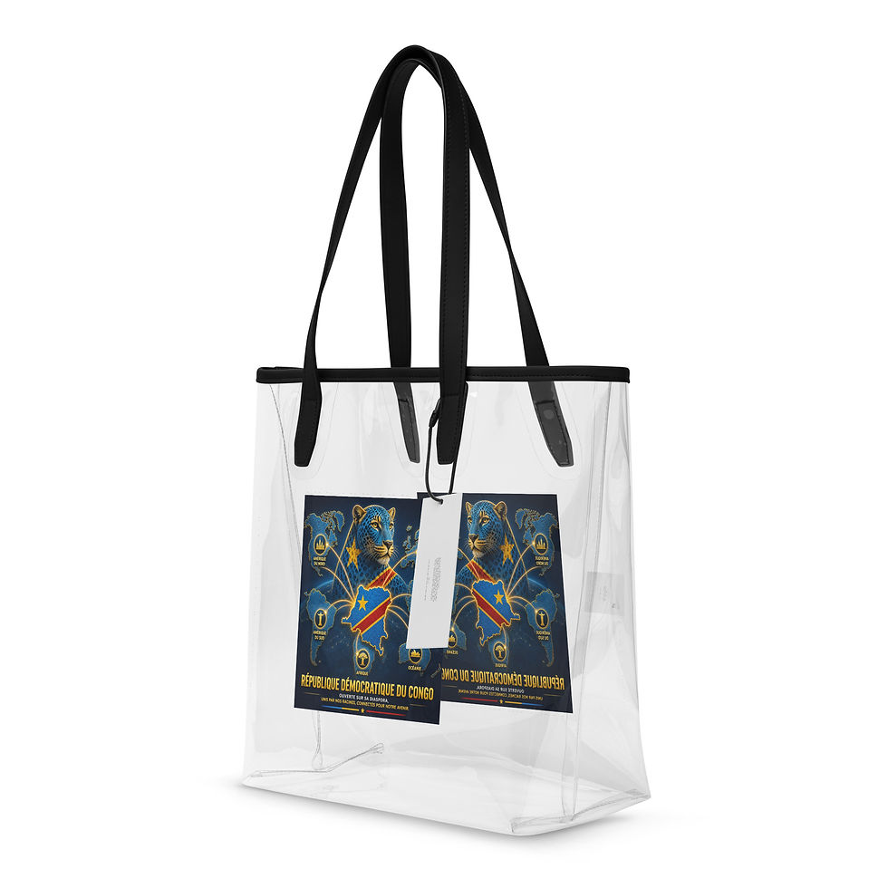 Thumbnail: Sac fourre-tout transparent - Agence Diaspora Congolaise (Kinshasa)