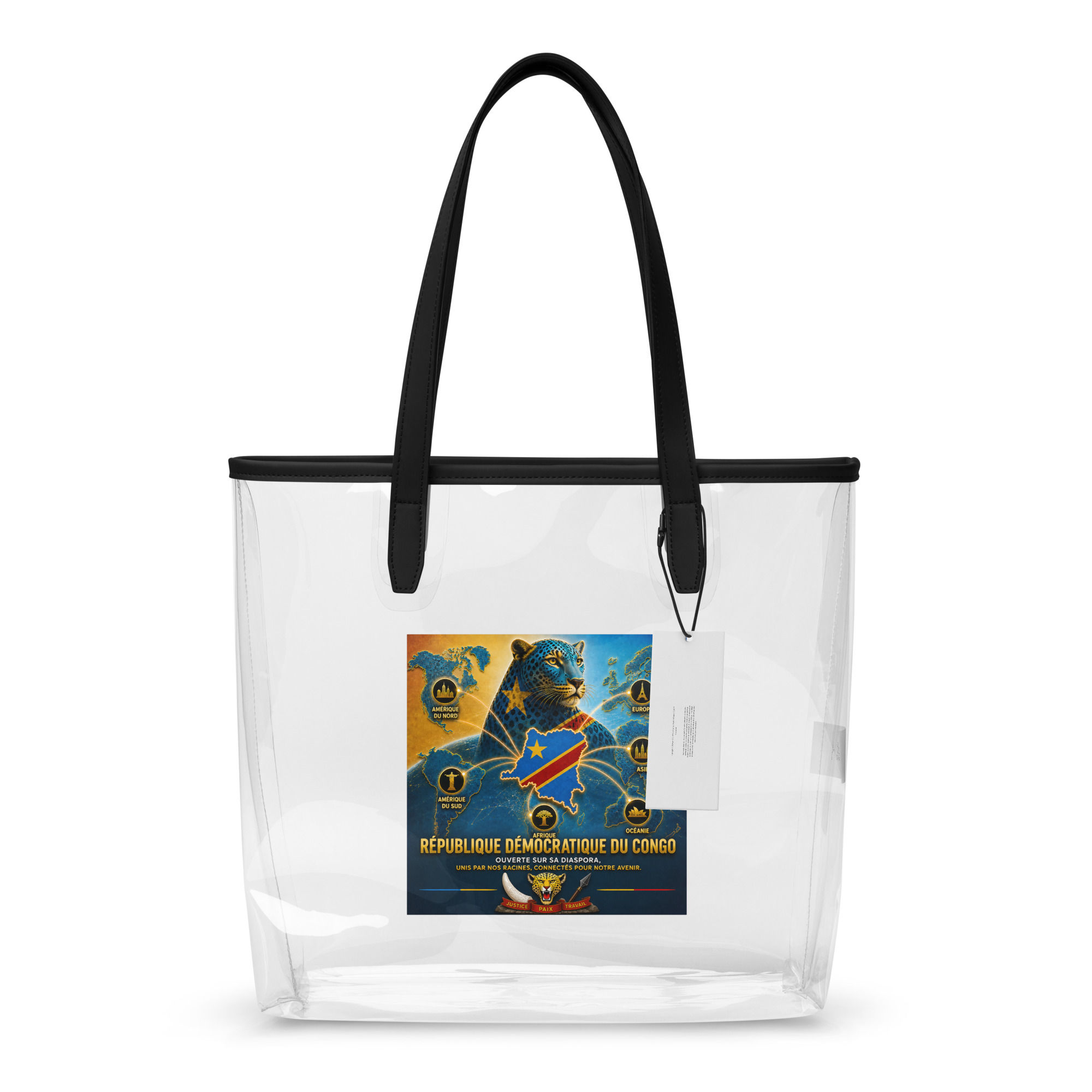 Sac fourre-tout transparent - Agence Diaspora Congolaise (Kinshasa)