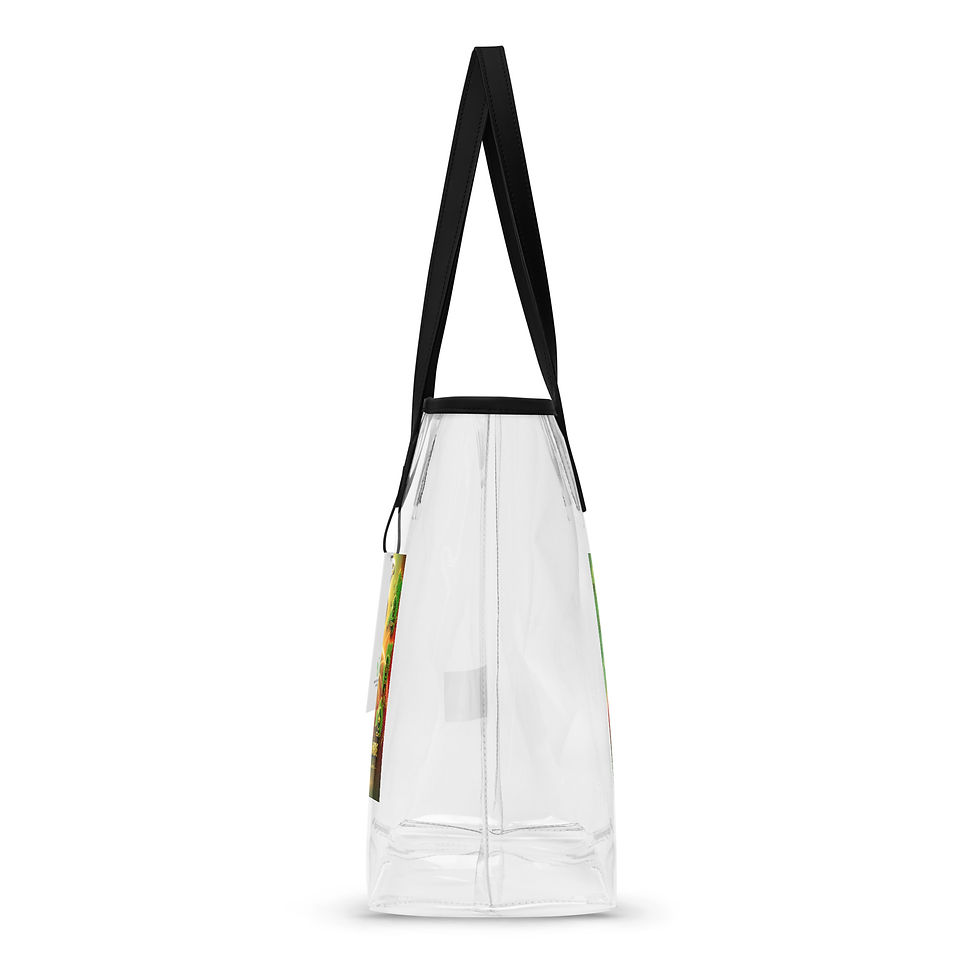 Thumbnail: Sac fourre-tout transparent - Agence Diaspora Zambienne 